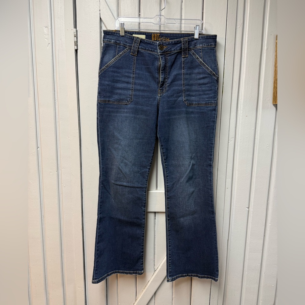 Kut from the Kloth Dark Blue Boot Cut Jeans